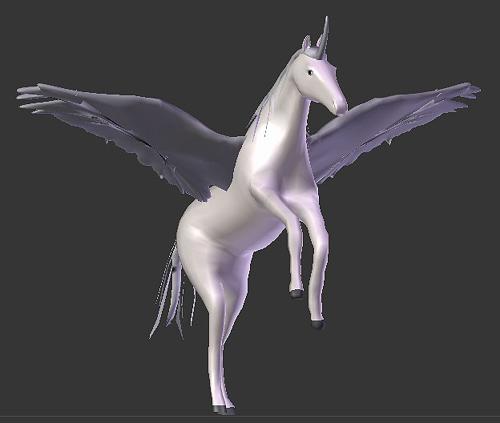 Pegasus  mythical flying horse  preview image